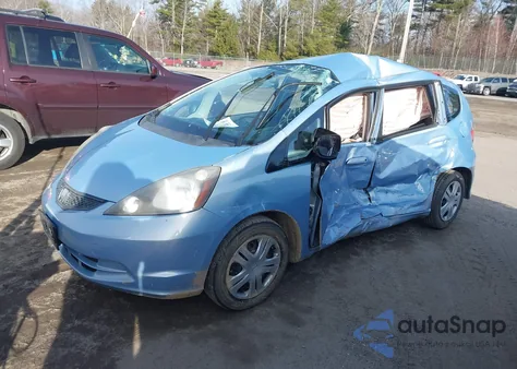 2009 Honda Fit z USA, uszkodzony, nr VIN JHMGE87249S028776